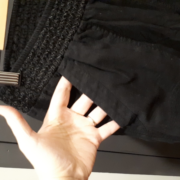 Linen rayon blend elastized waist pants. Size 10 straight leg - Picture 3 of 6